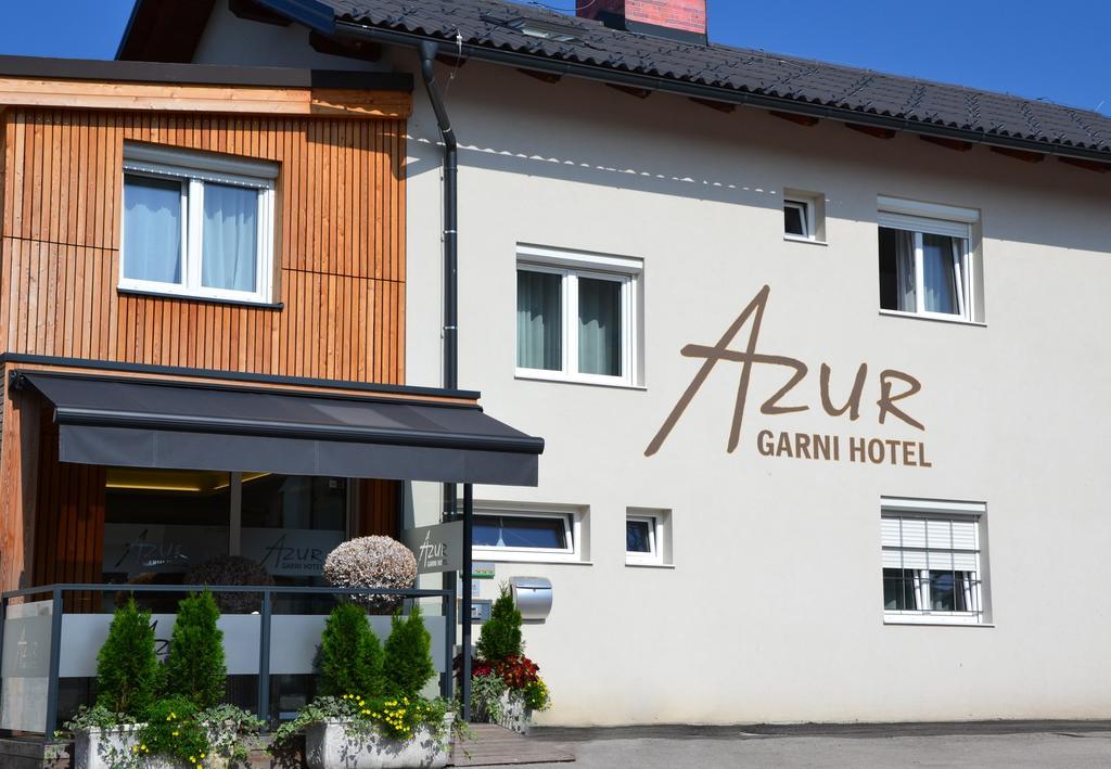 Garni Hotel Azur Ljubljana Exteriör bild